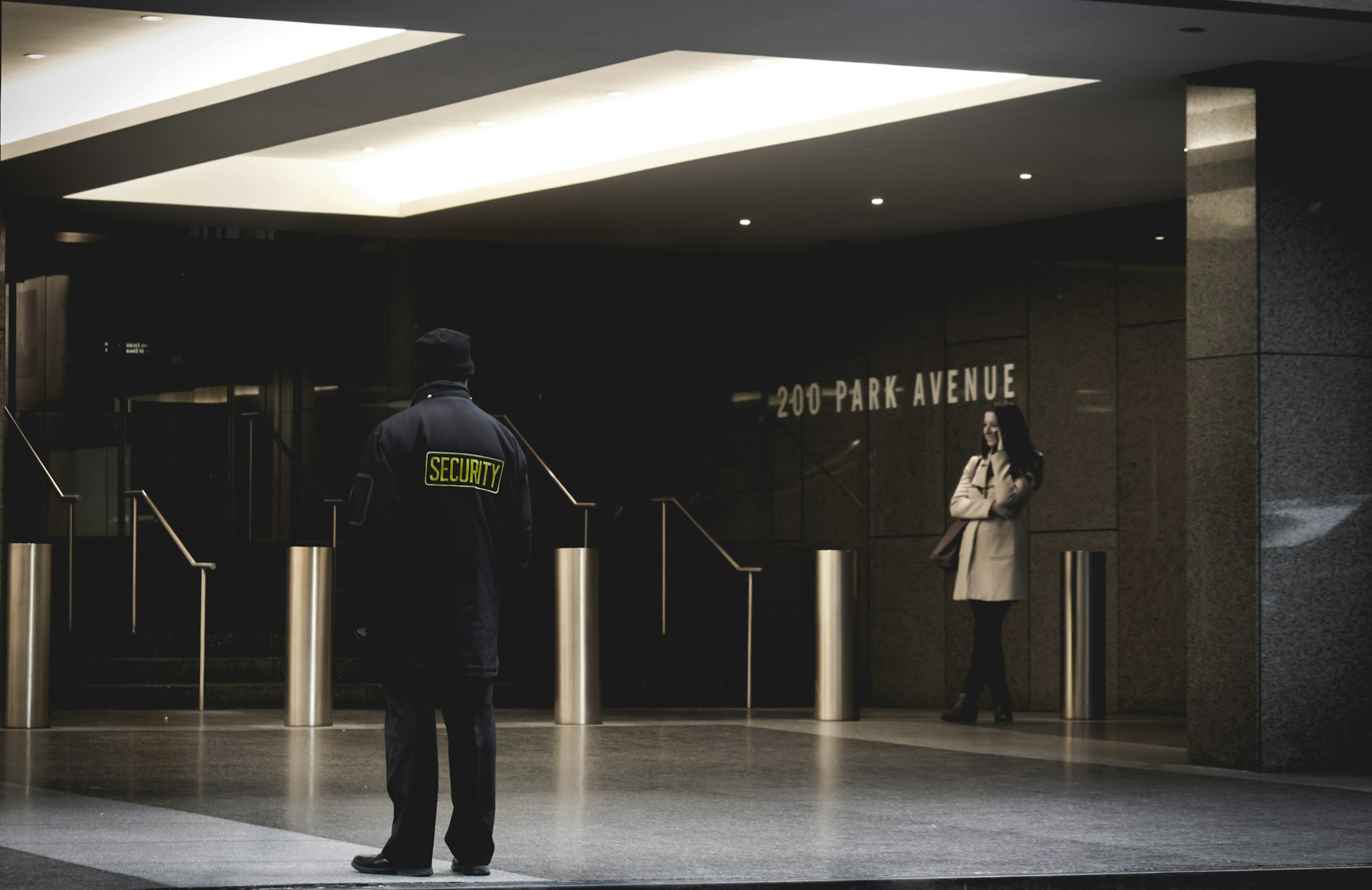 SIA licensed security officer on duty